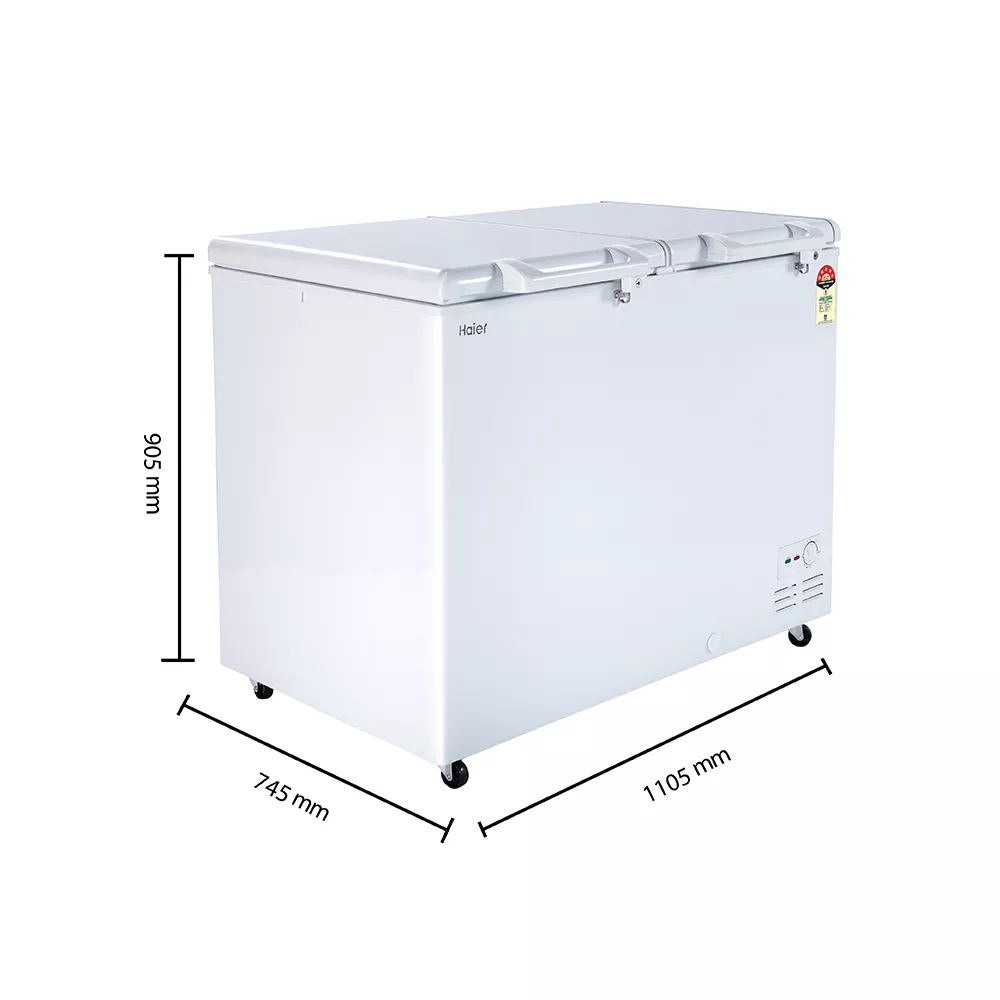 Haier Double Door Hard Top Convertible Freezer - HFC-320DM5